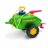 Trailer Water Tanker Green with Spray